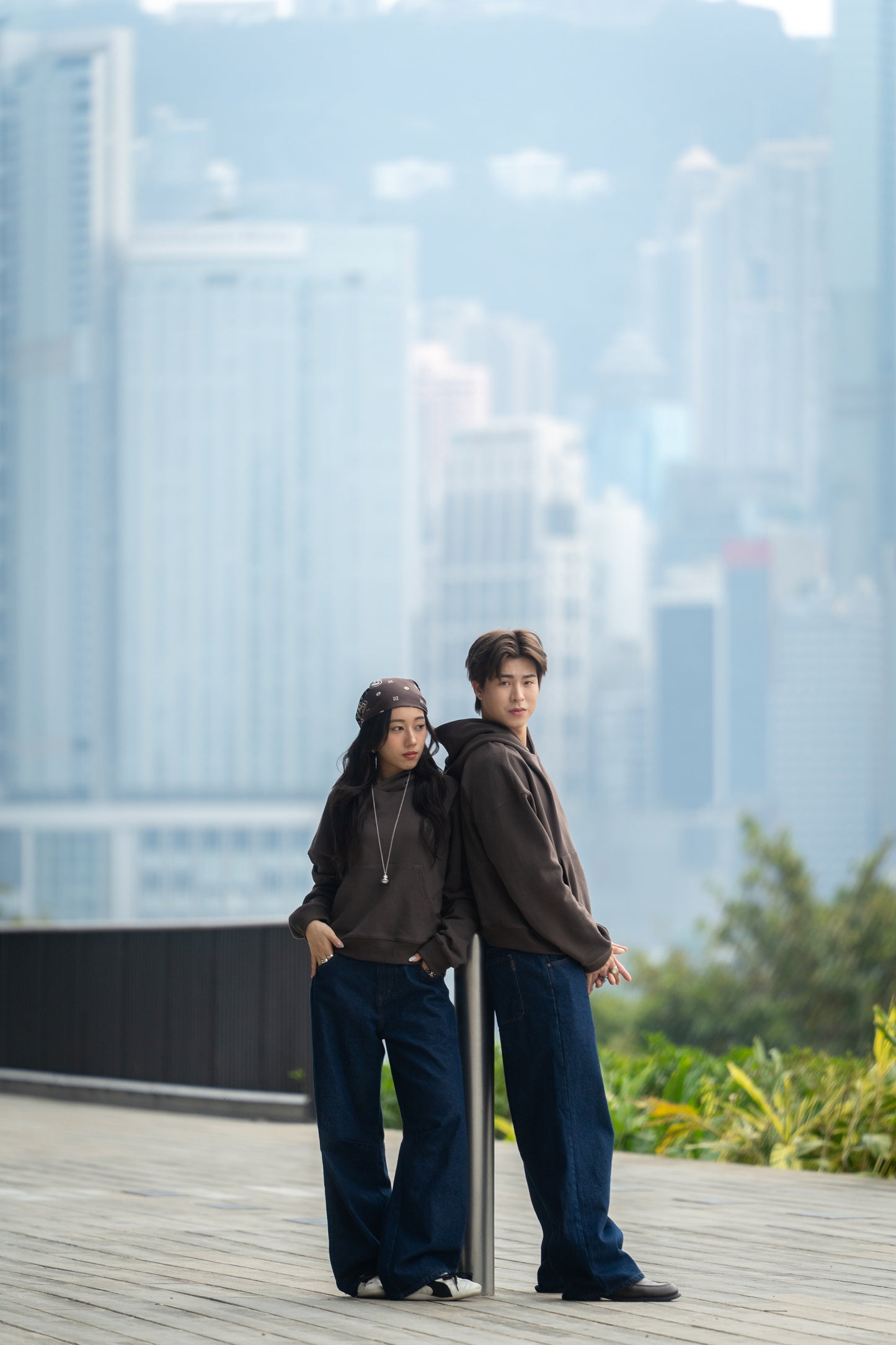 Patch Straight Jeans