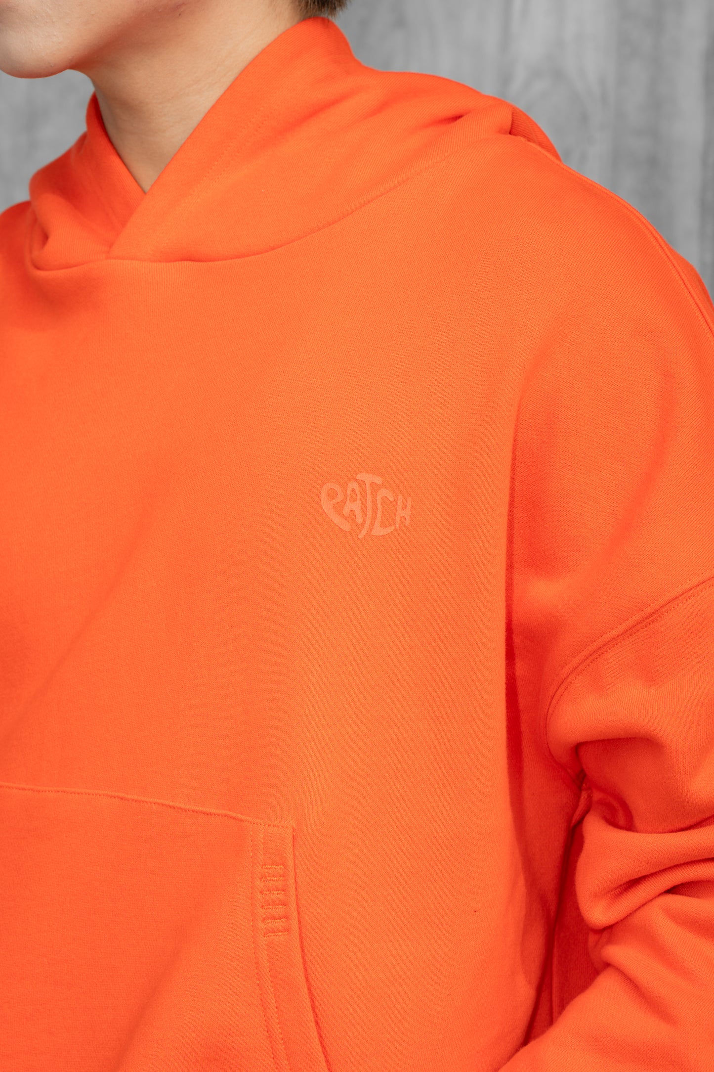 Wavy Patch Hoodie
