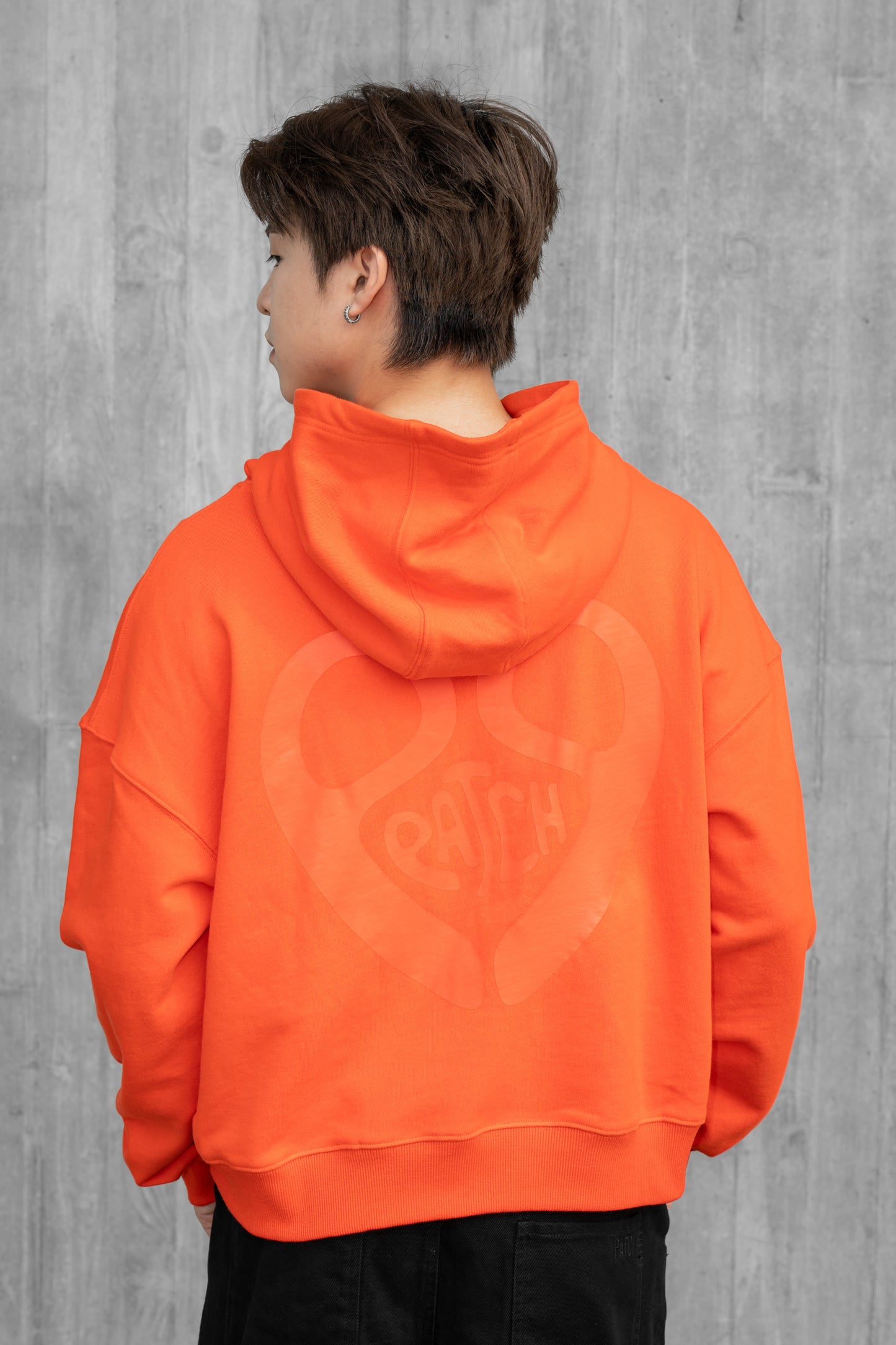 Wavy Patch Hoodie