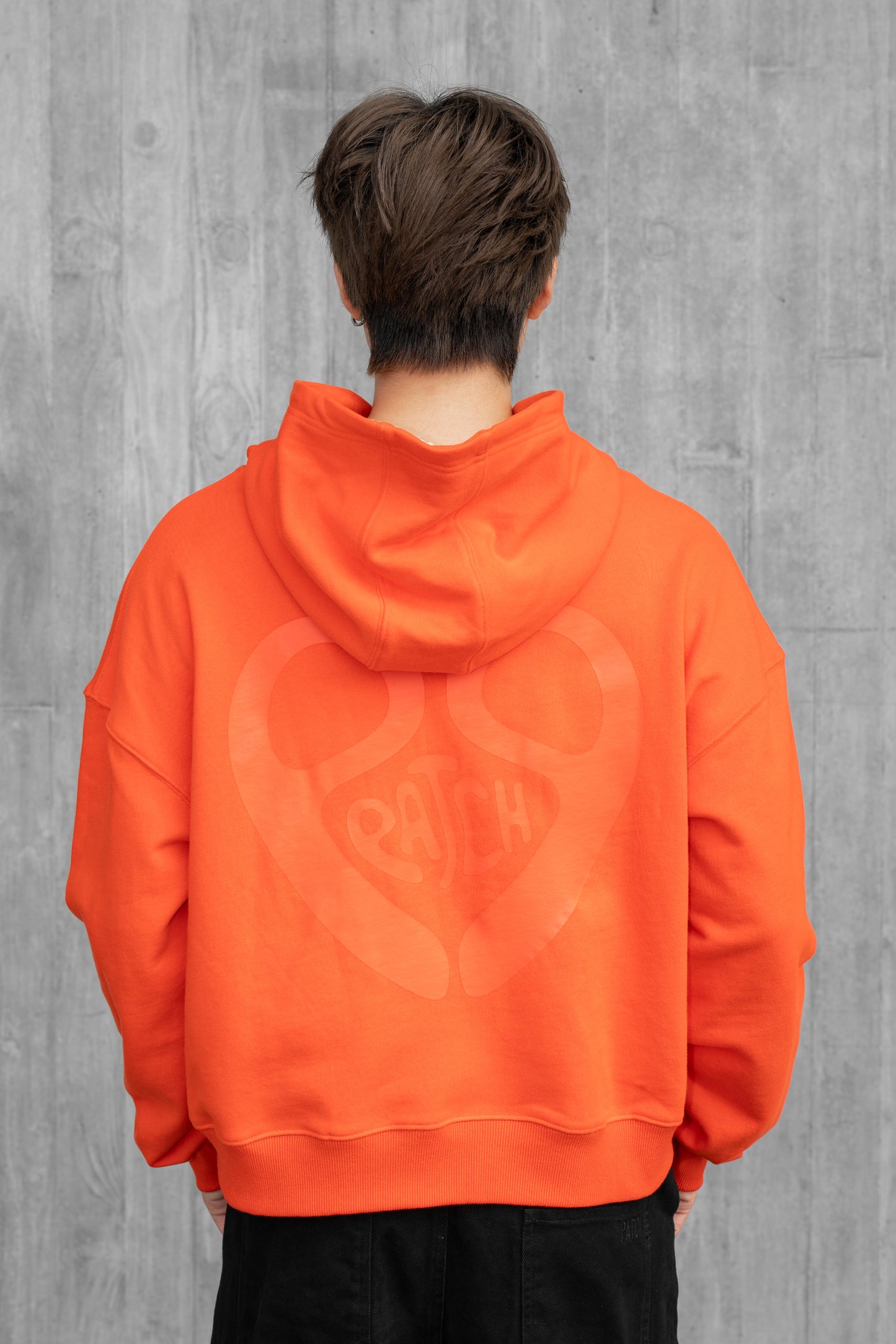 Wavy Patch Hoodie