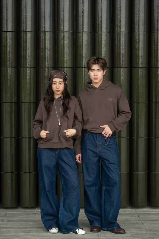 Patch Straight Jeans