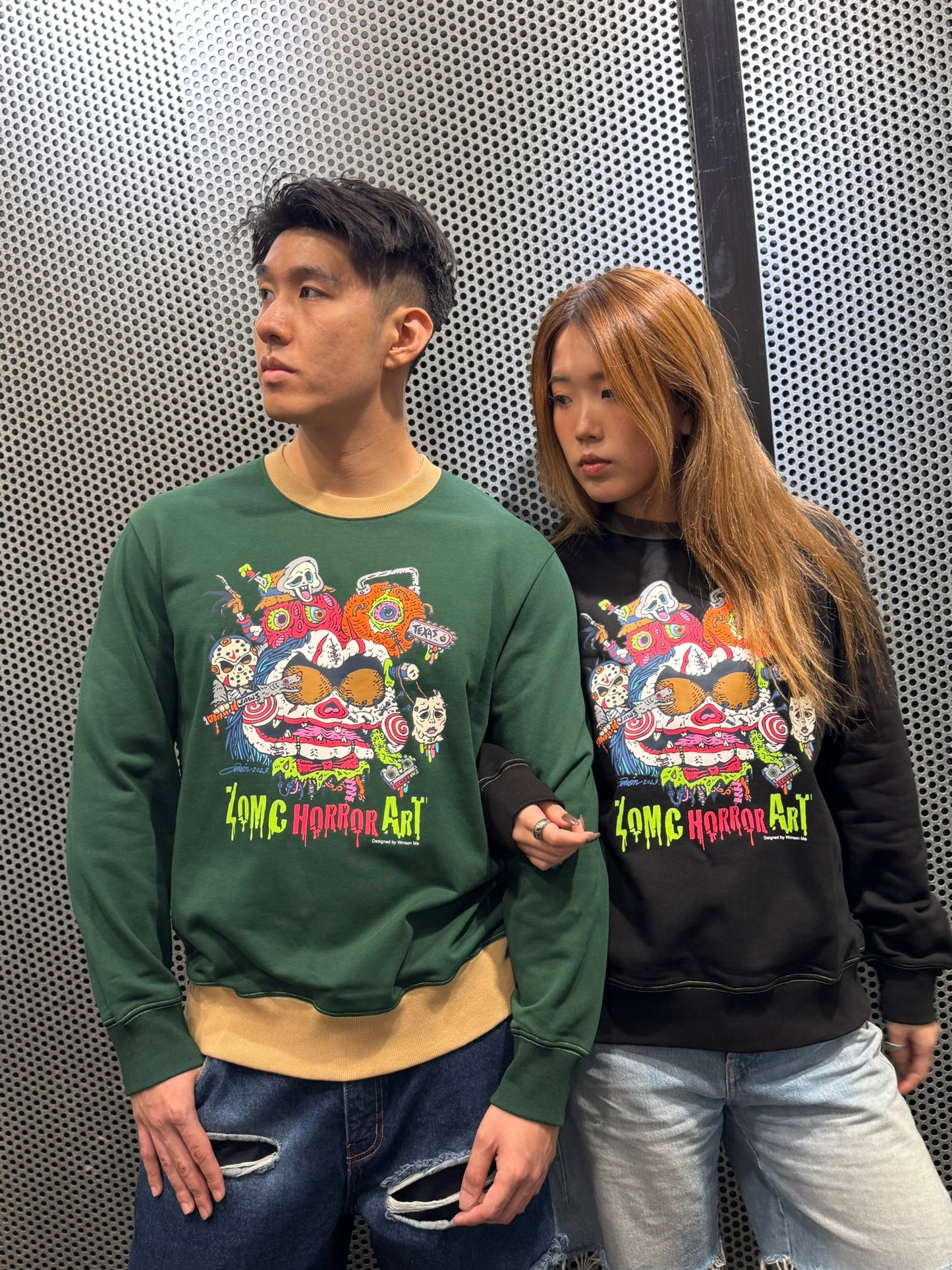 Winson Ma Collection x Patchwork Sweater