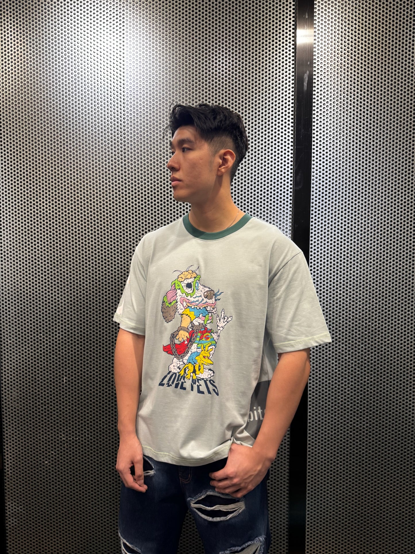 Winson Ma x Patchwork "JUNK FOOD" Print Tee