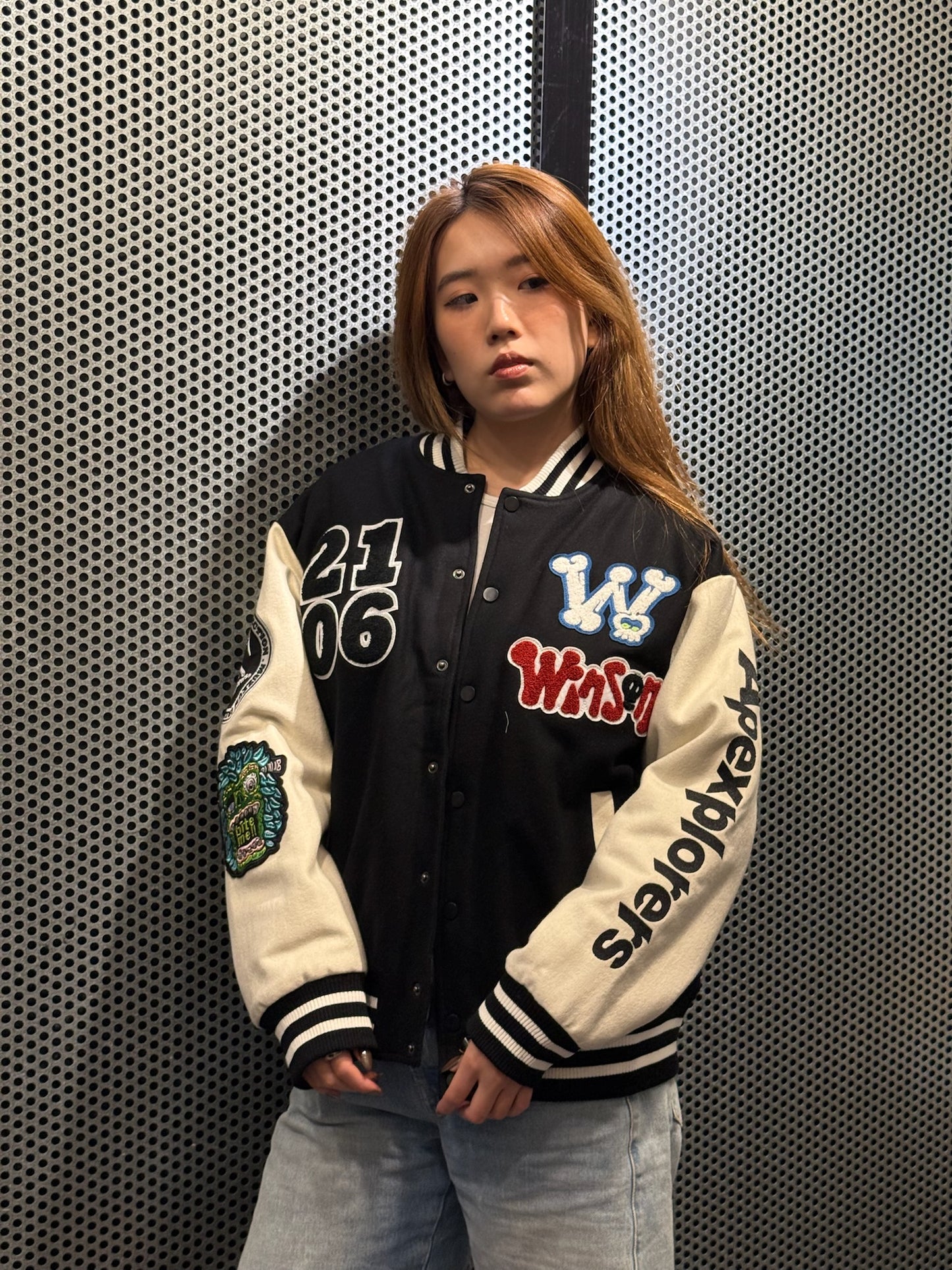 FW Winson Ma x Patchwork 011 - Varsity Jacket