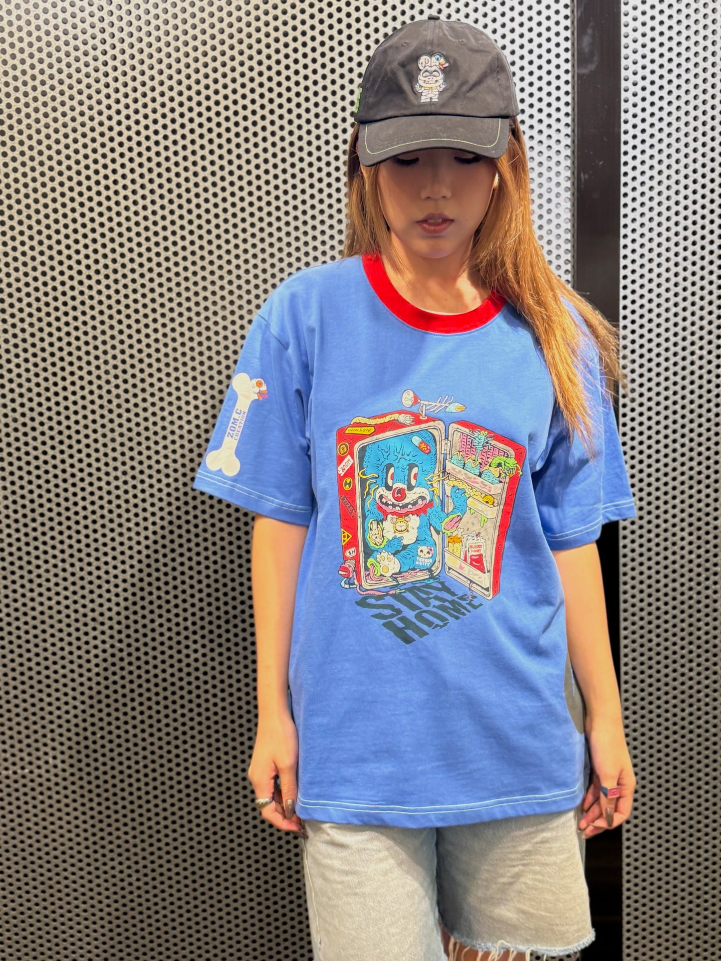 Winson Ma x Patchwork "STAY HOME" Print Tee