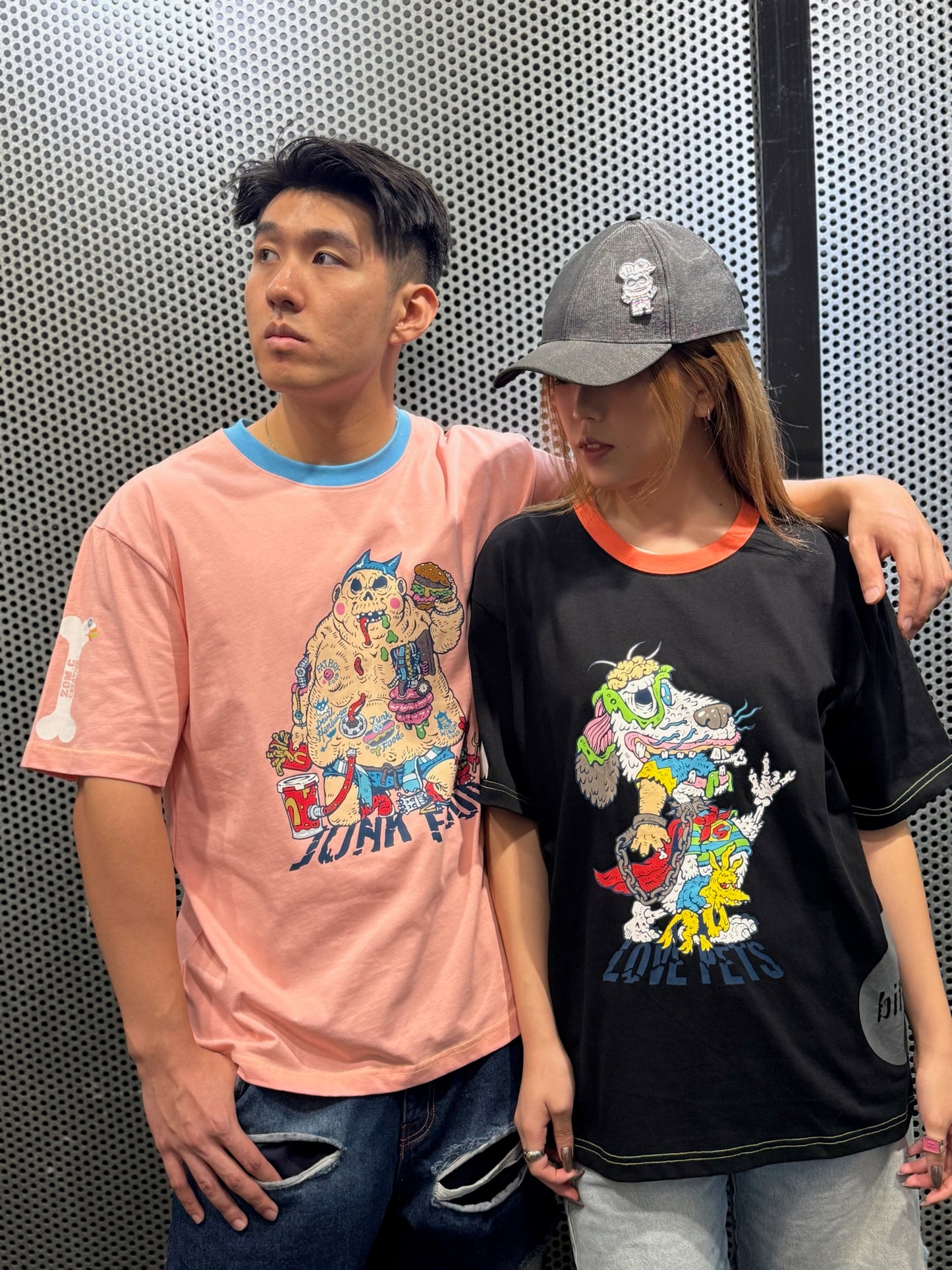 Winson Ma x Patchwork "JUNK FOOD" Print Tee