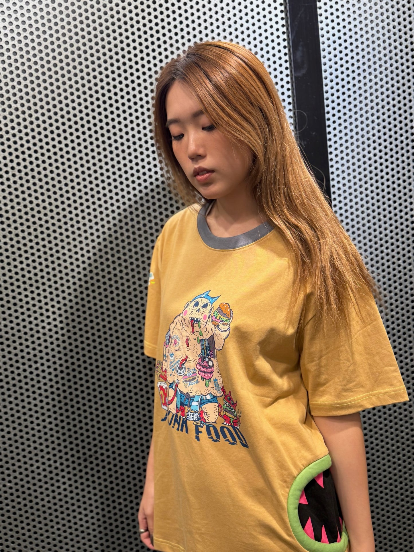 Winson Ma x Patchwork "JUNK FOOD" Print Tee