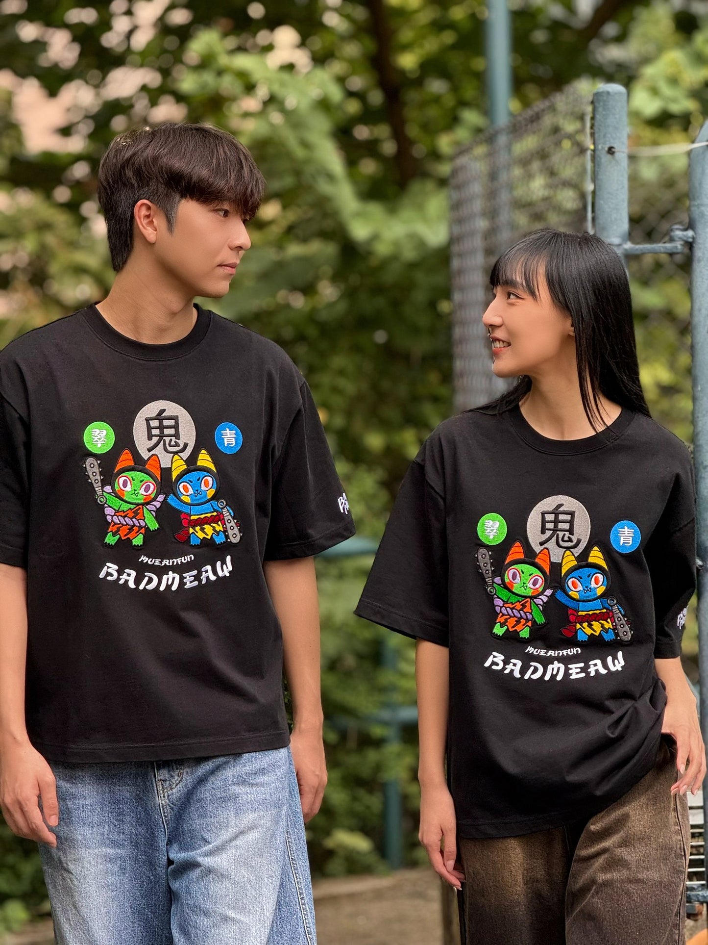 PATCHWORK X BADMEAW X UNBOX INDUSTRIES TEE